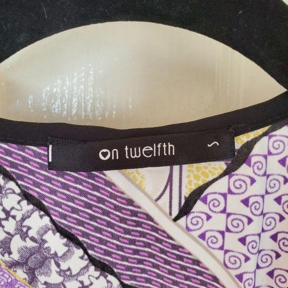 On Twelfth Women Kimono sz S - Picture 3 of 5